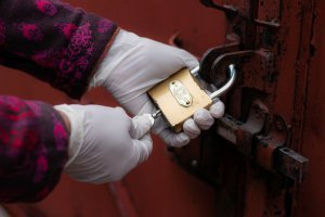 change locks on the house
